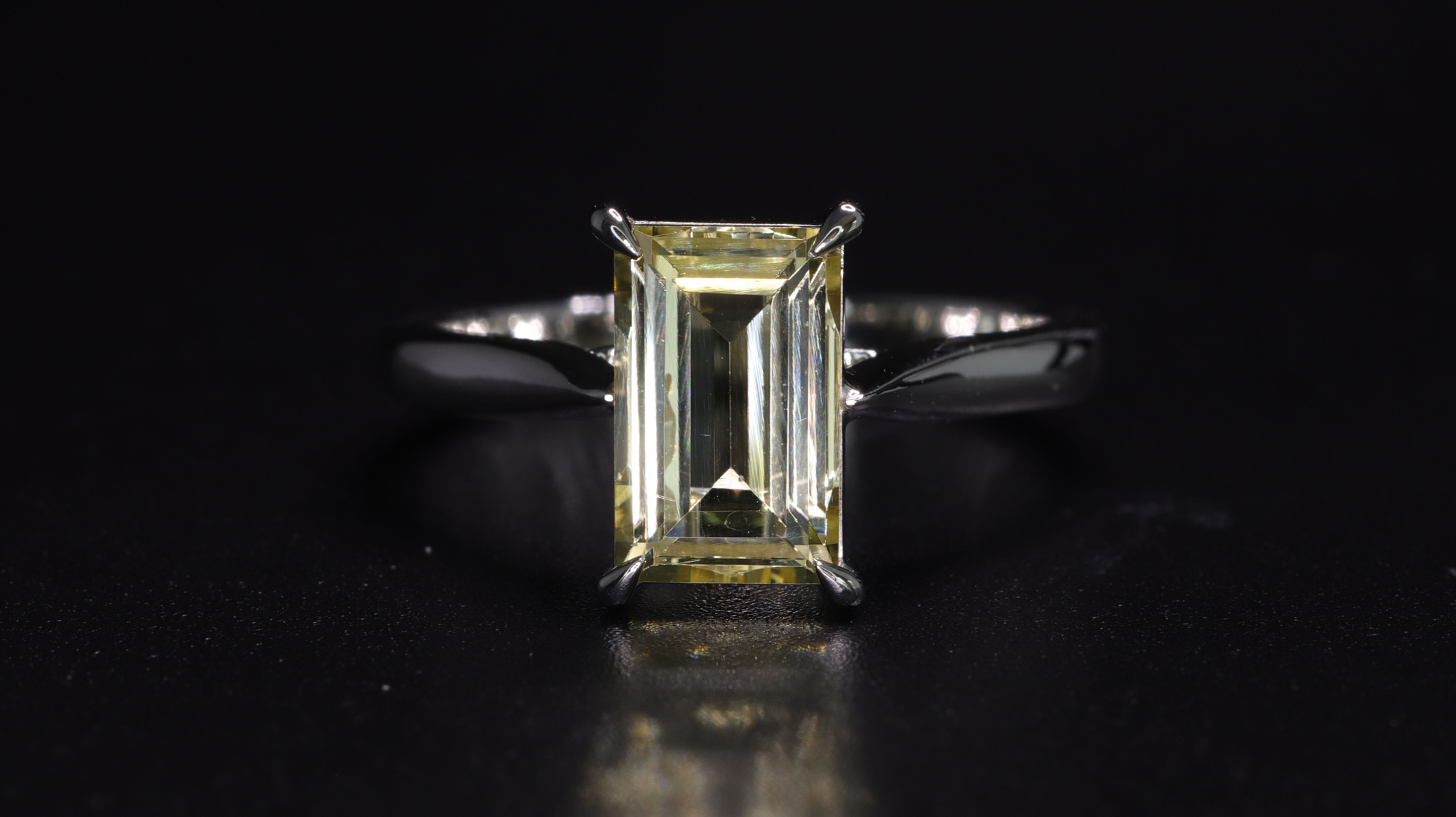 Bague Elisabeth (Béryl jaune)