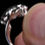 Miniature : Bague sculptée Istar (Soleil) Péridot