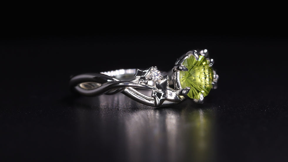 Miniature : Bague elfique (Lasselótë Caleniel)
