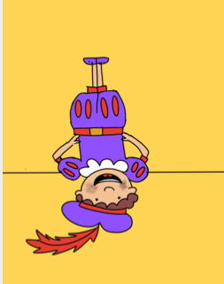 Thumbnail: Pietenbeweegkaarten - Gekleurde achtergrond