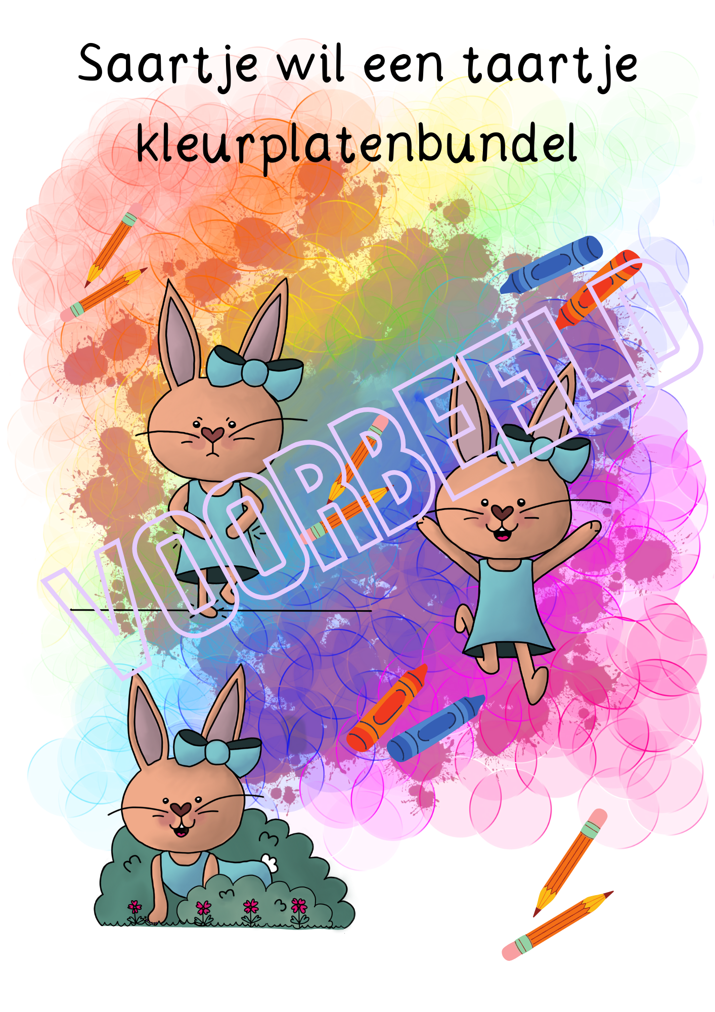 Kleurplatenbundel Saartje - download