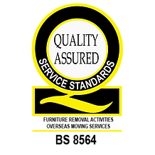 BS 8564 overseas moving services standard logo