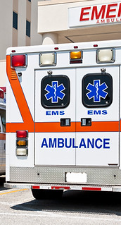 Emergency Ambulances Parked