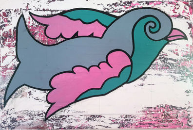 Caroline Redwood Painter Byron Bay Contemporary Street Artist