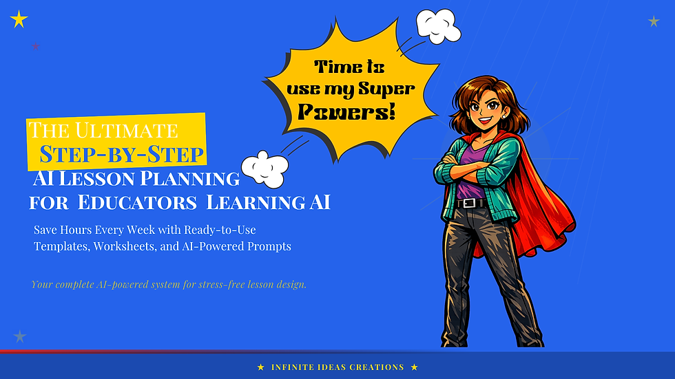 Thumbnail: The Ultimate Step by Step AI Lesson PD Slides For Instructional Coaches, 