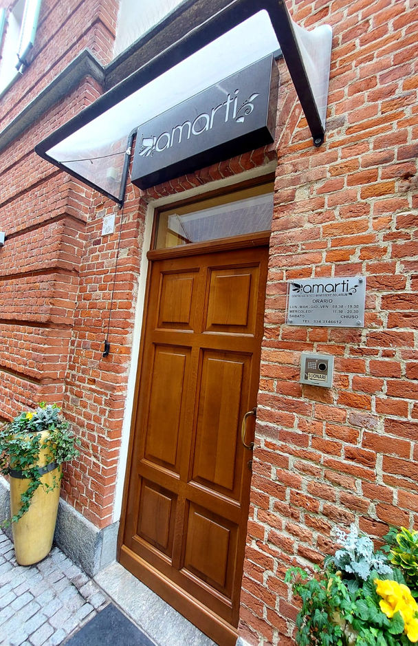 Entrata del Centro Estetico Amarti 