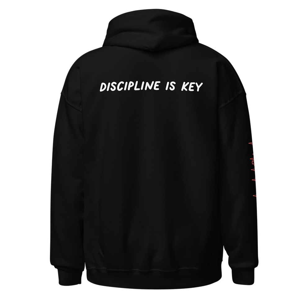 Miniatura: Control Hoodie felpa navy e nera