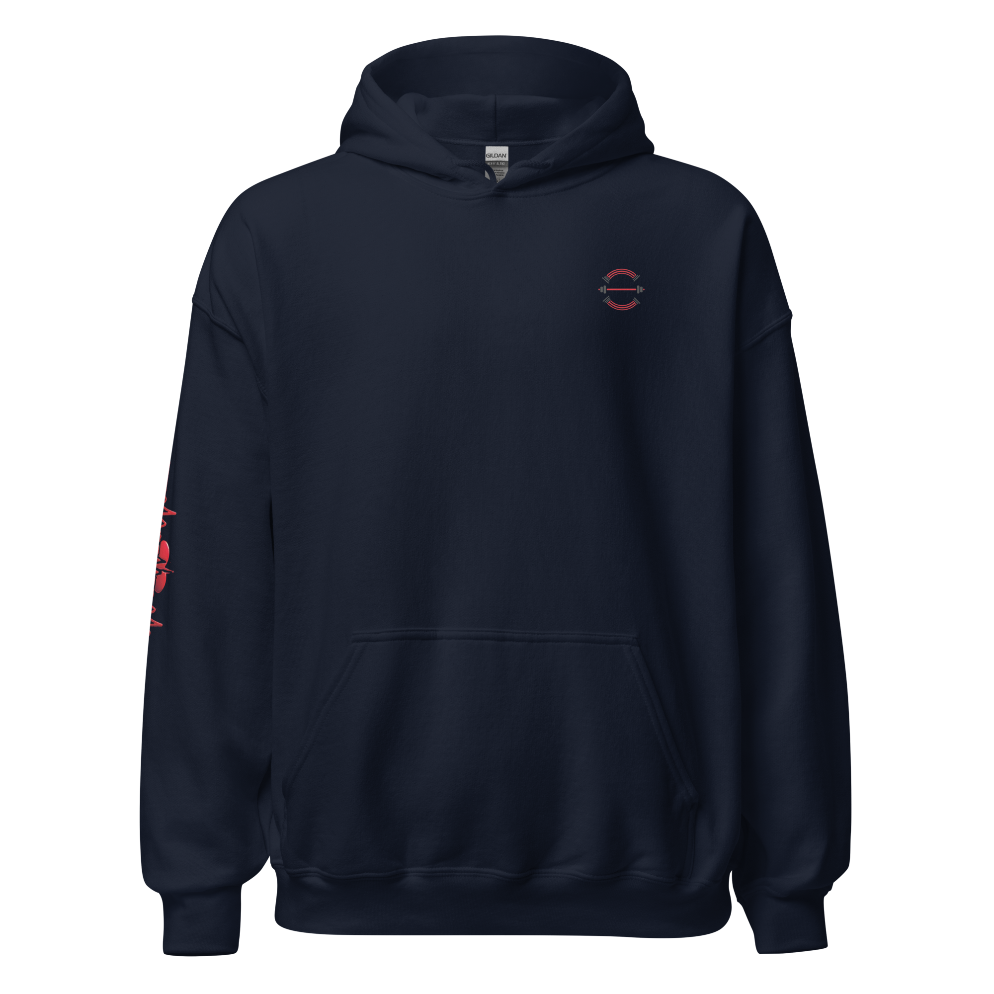 Warpath Hoodie felpa nera e navy