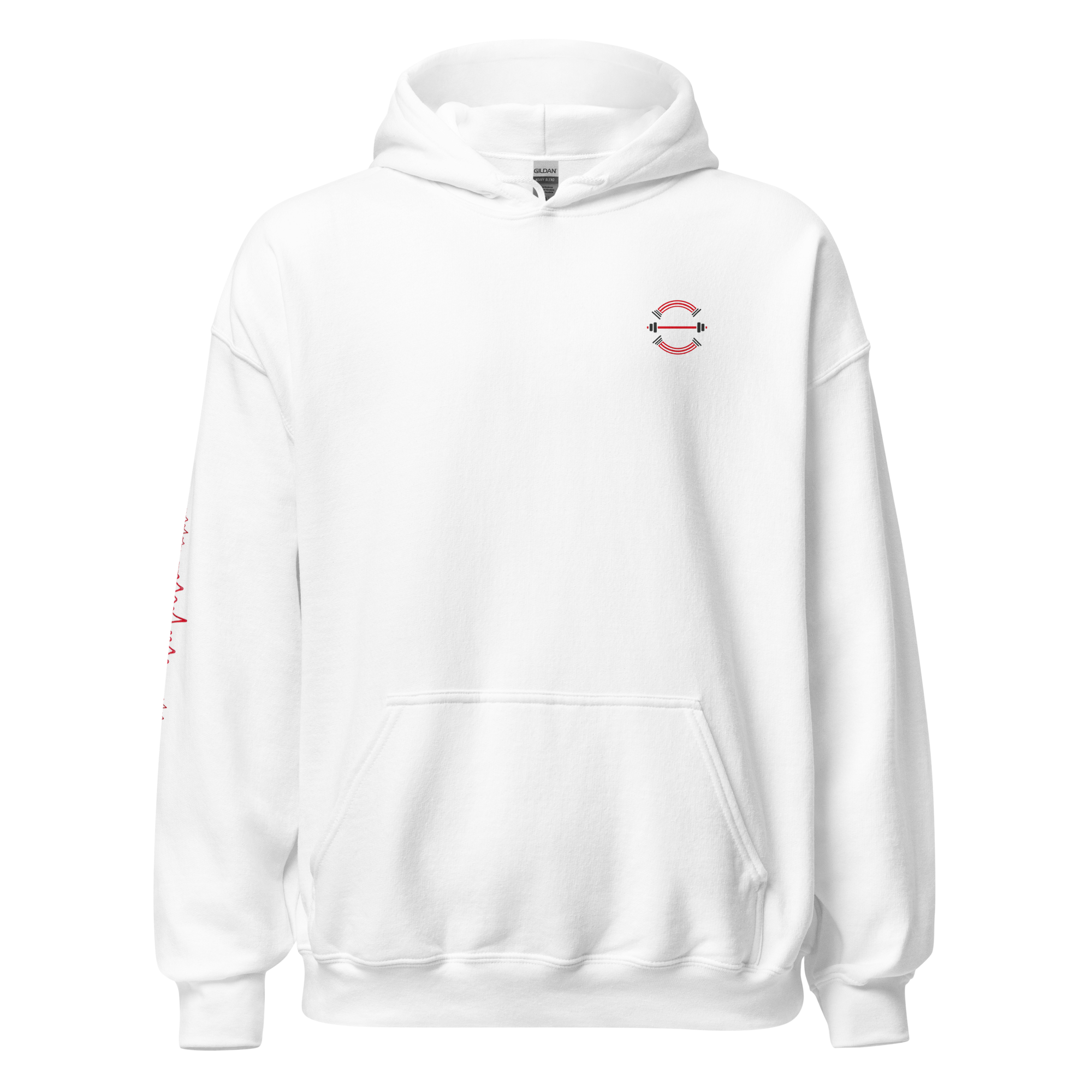 Relentless Hoodie felpa bianca, grigia e rosa