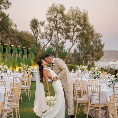 Island Art and Taste Athens Riviera Greece destination wedding photography Celine and George