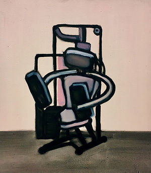 Body and Soul 2019 Öl auf Leinwand 40 x 35 cm 