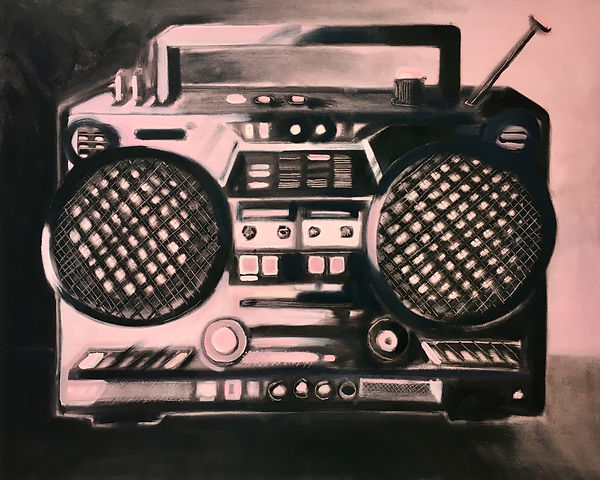 In my house 2019 Öl auf Leinwand 80 x 100 cm 