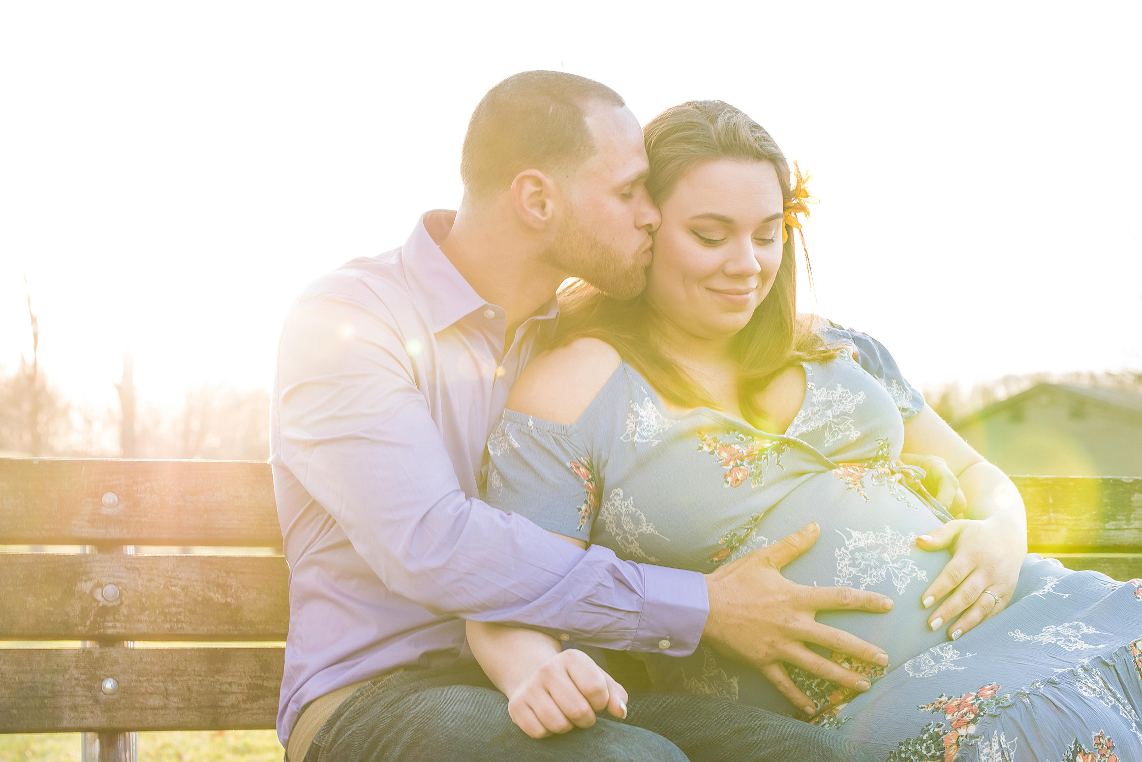 A MATERNITY POST SESSION