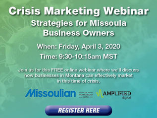 Missoulian offering free Crisis Marketing webinar to help businesses