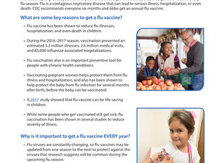 A strong defense against the flu: Get vaccinated!