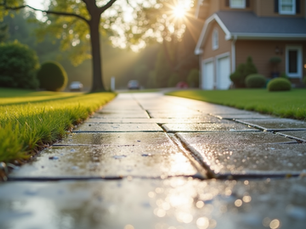 Pressure Washing for Enhanced Curb Appeal in Oak Bay
