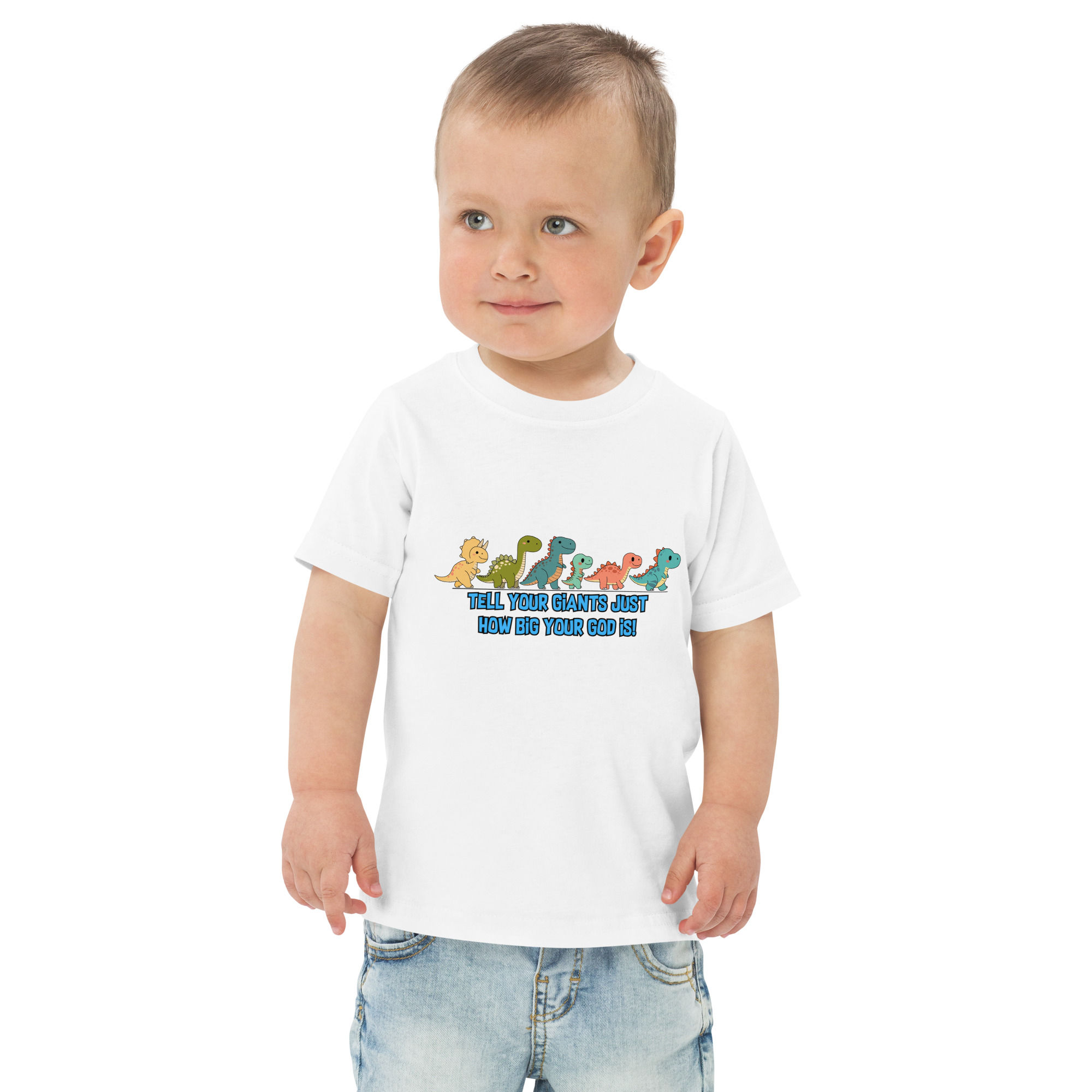 Tell Your Giants How Big Your God Is - Toddler Tee