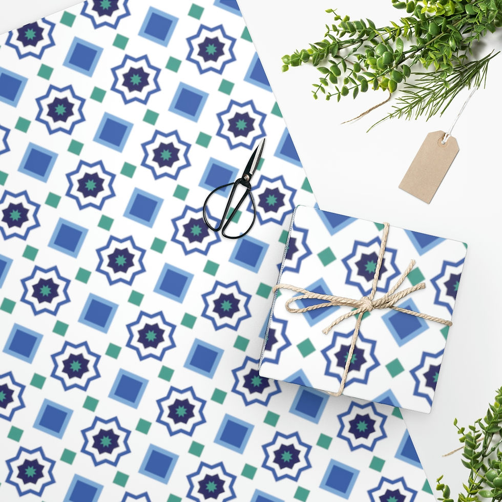 Thumbnail: Islamic Art Wrapping Paper 