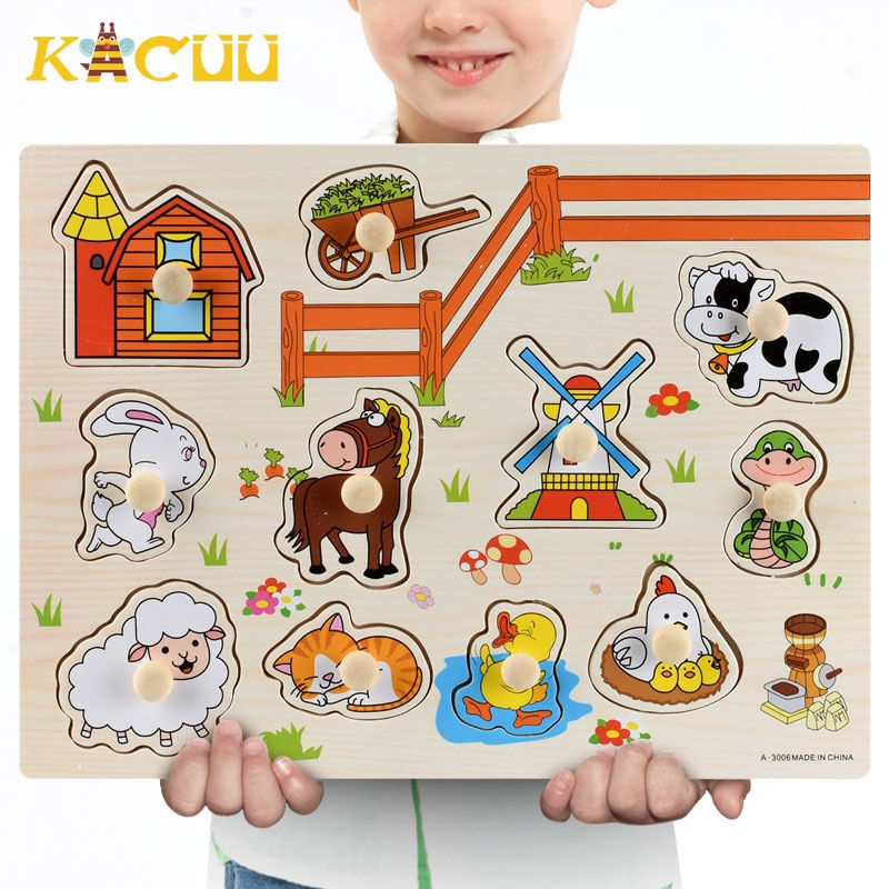 Thumbnail: Early Education Wooden Puzzles