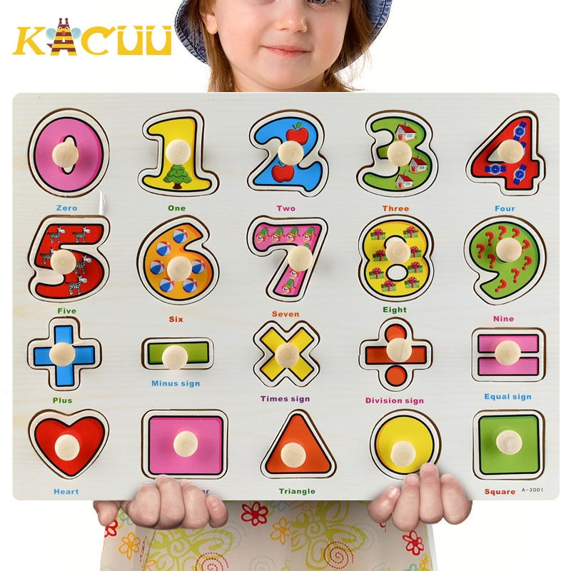 Thumbnail: Early Education Wooden Puzzles