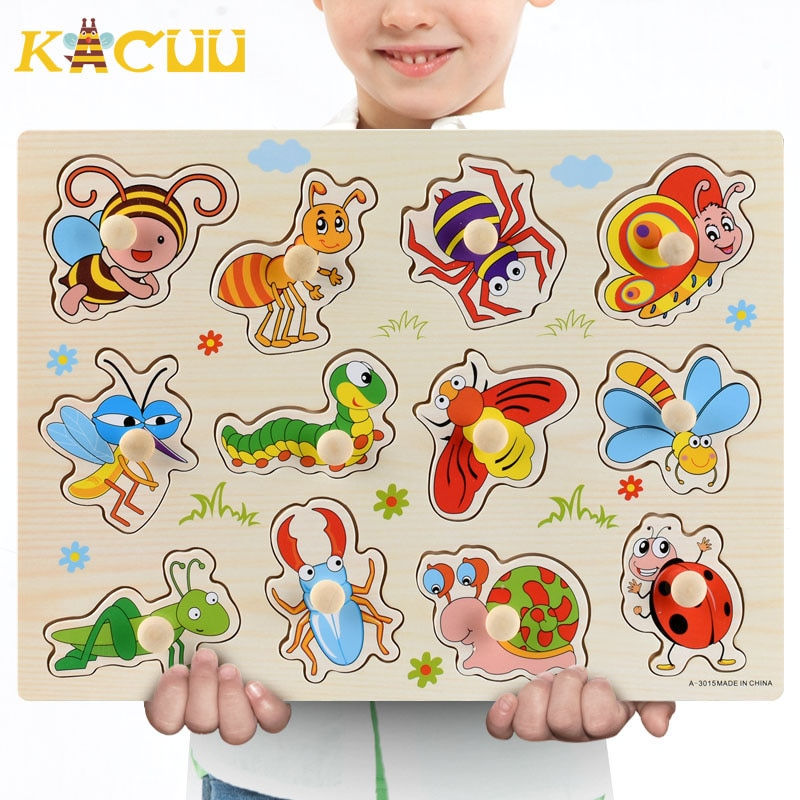 Thumbnail: Early Education Wooden Puzzles
