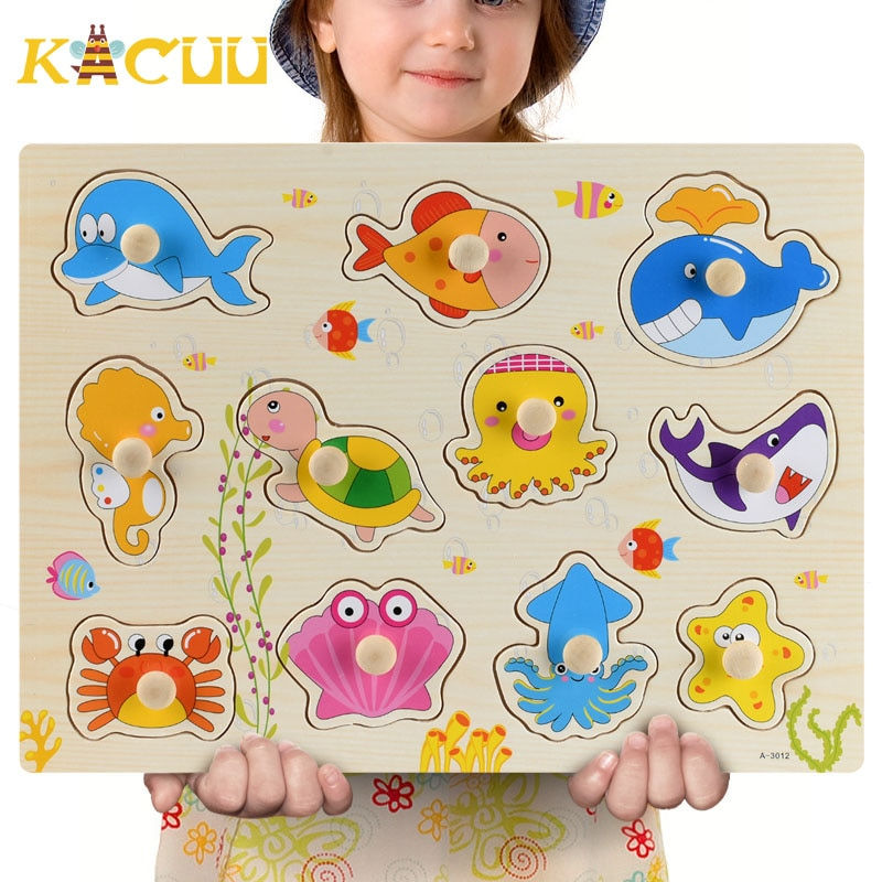 Thumbnail: Early Education Wooden Puzzles