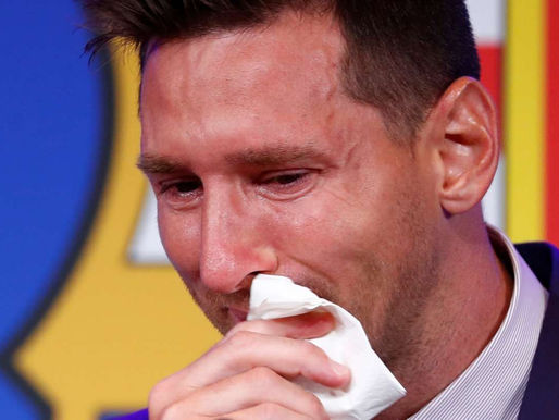 Conmovido y entre lágrimas, Messi le habló al mundo en una conferencia de prensa histórica