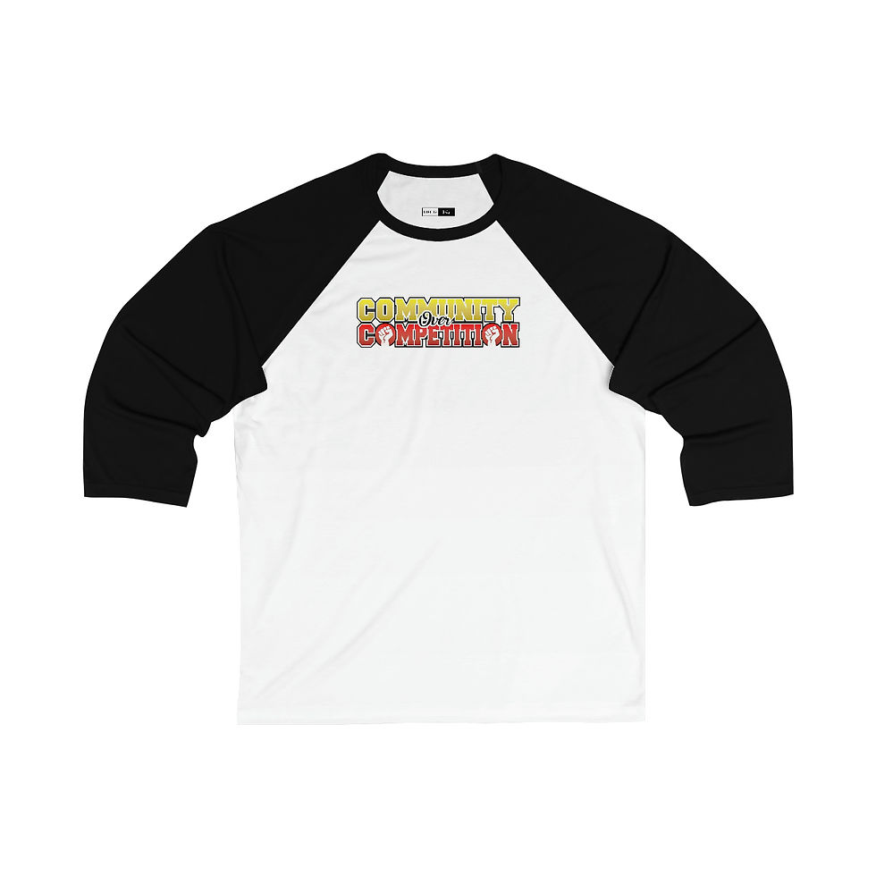 Thumbnail: C>C Unisex 3\4 Sleeve Baseball Tee