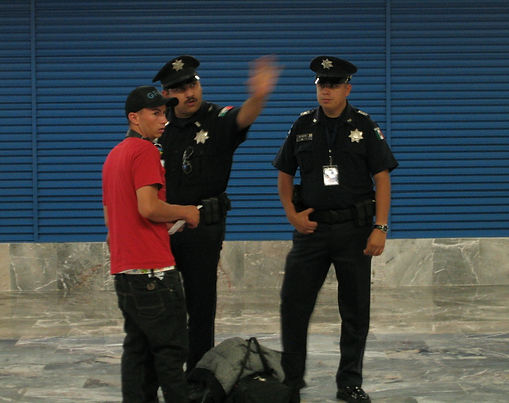 PLDHA en coadyuvancia con Policia Federal (Guardia Nacional) en aeropuerto