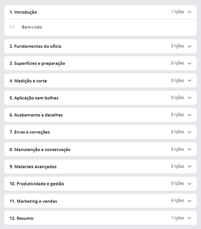 Aplicação de Papel de Parede e Adesivos Vinílicos - Trabalho Direto