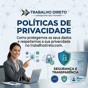 Políticas de Privacidade - Trabalho Direto