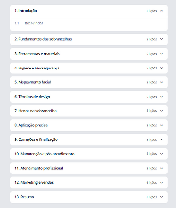 Design de Sobrancelhas e Aplicação de Henna - CP - Portal Trabalho Direto