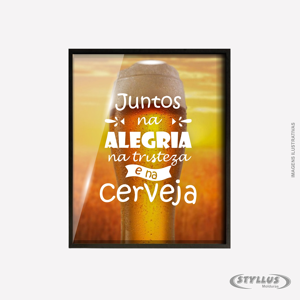 Porta Tampa/Rolha Madeira e Vidro 30x40 Preto C504 - C13