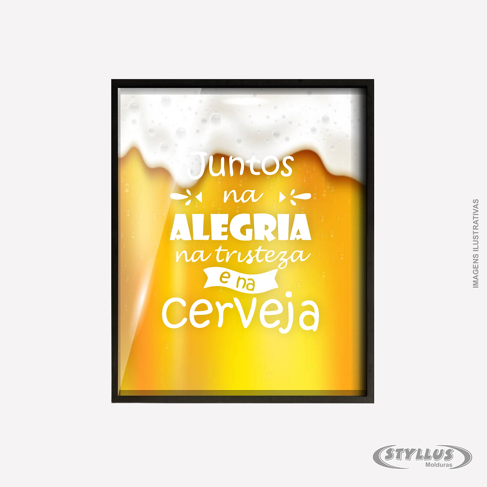 Porta Tampa/Rolha Madeira e Vidro 30x40 Preto C501 - C13