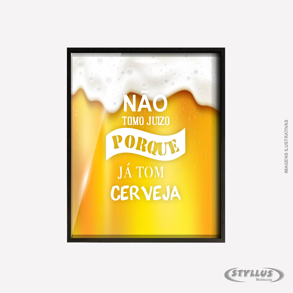 Porta Tampa/Rolha Madeira e Vidro 30x40 Preto C501 - C11