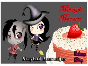 Midnight Monsters - Bakery Story Quest