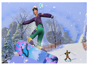 The Sims 4 Snowy Escape - Skills and Traits