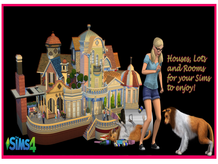 The Sims 4:  Houses, Lots and Rooms