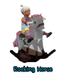 sims 4 functional rocking horse custom toys