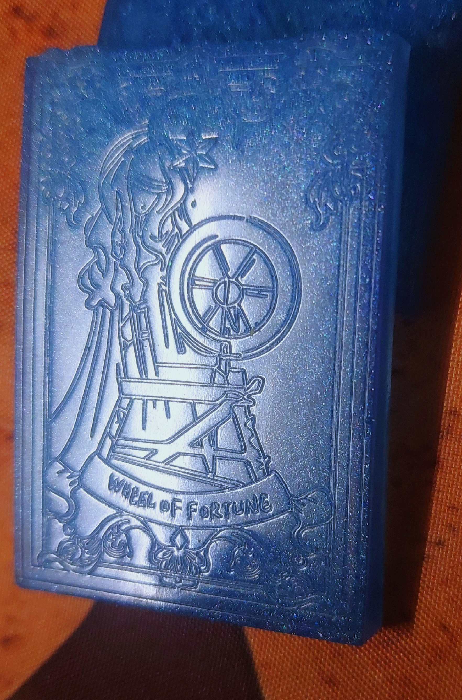 Resin Tarot Card – Mystical Altar Plaque