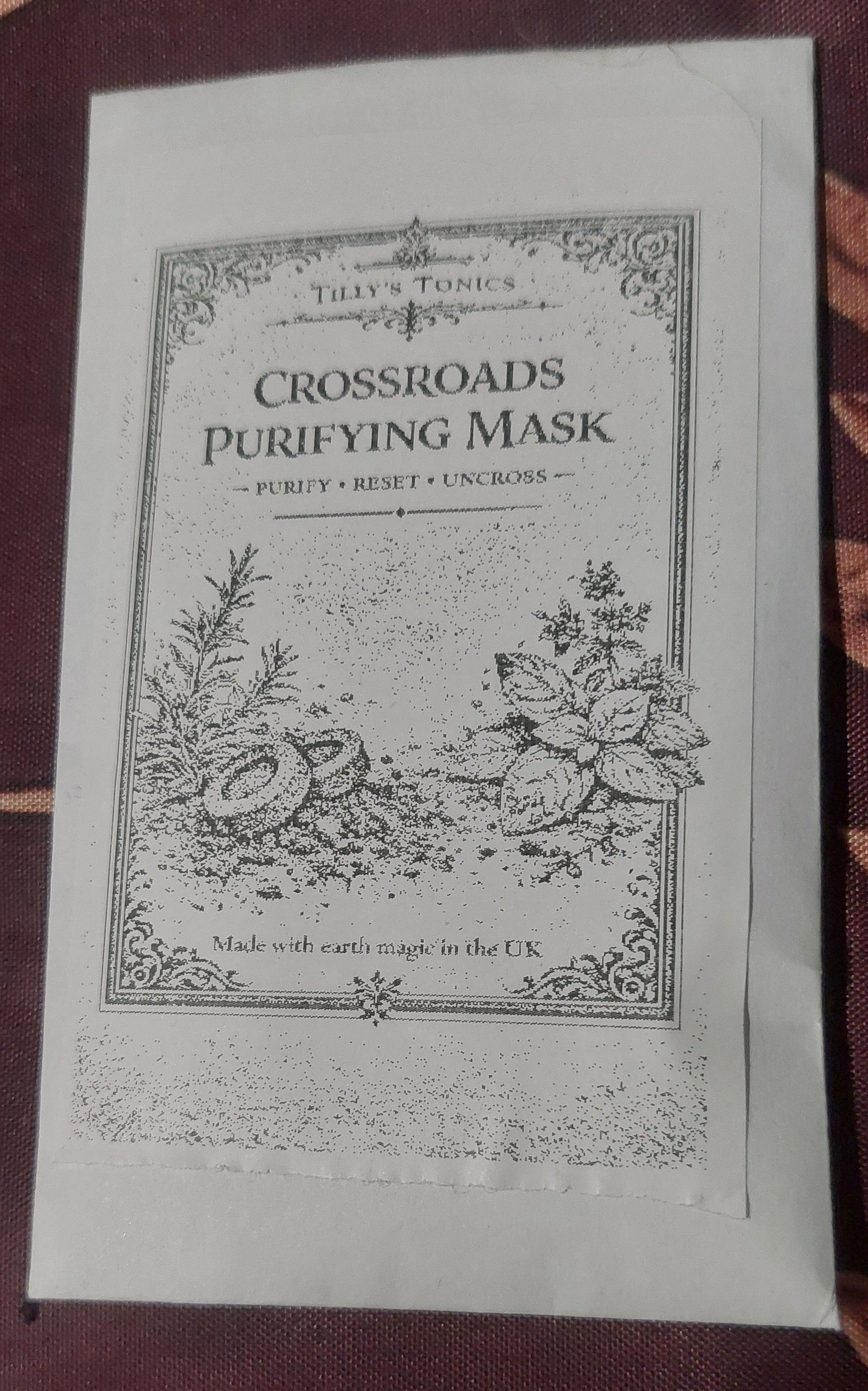 Crossroads Purifying Face Mask