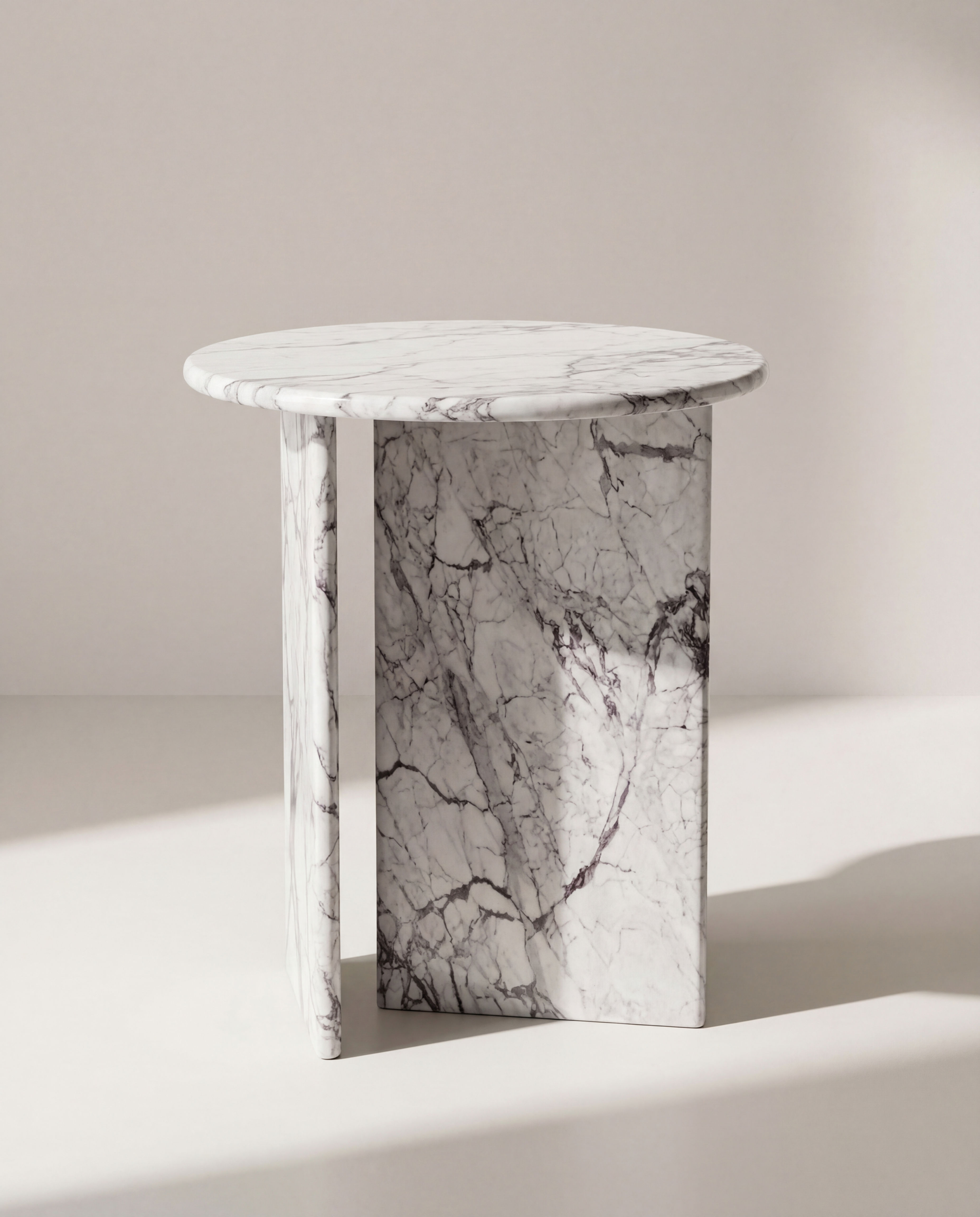 EON Side Table Saturn Drift marble