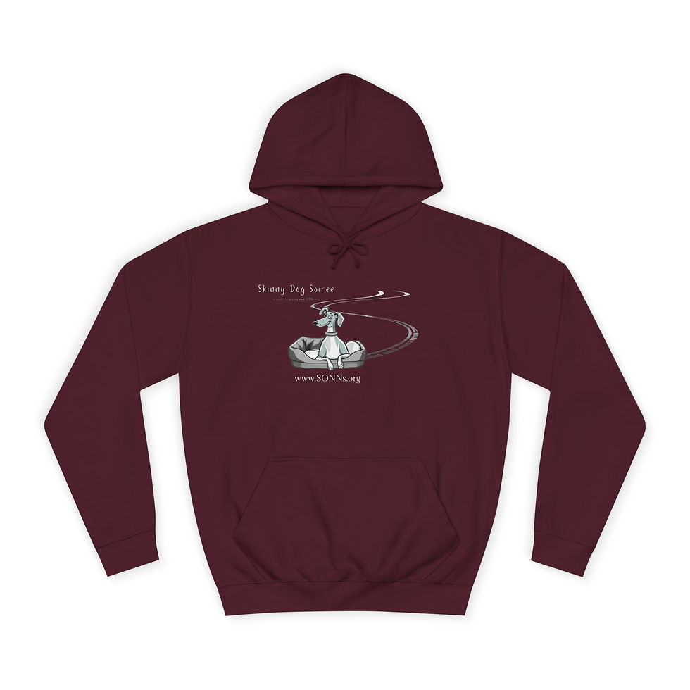 Thumbnail: Cozy Dog Lover Hoodie, Unisex College Sweatshirt