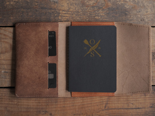 Melchior Travel Wallet: Machine Stitched