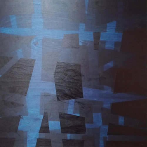 criss cross indigo blue