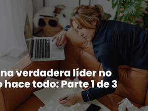 Mujer agobiada por hacerlo todo