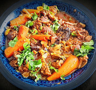 Slow-Braised Lamb Tagine with Toasted Moroccan Spices and Tender Seasonal Vegetables