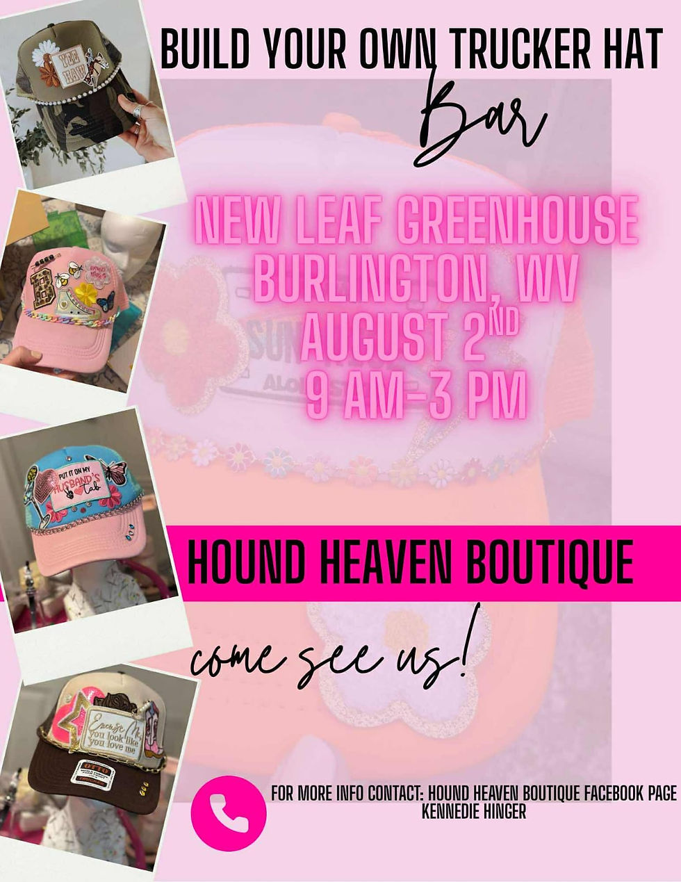 Hound Heaven Boutique Hat Bar!