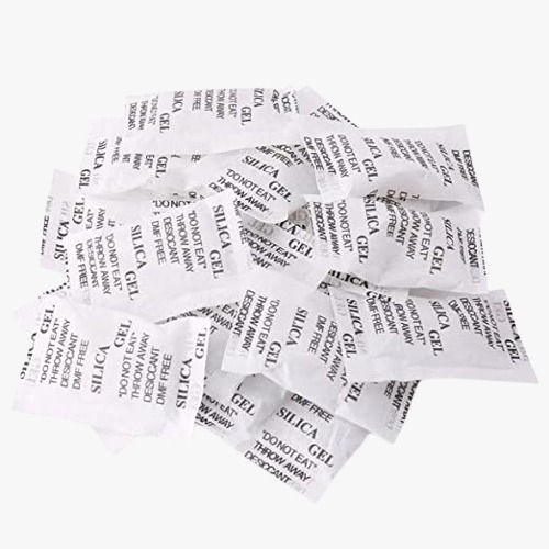 Silica gel in the Glass bowl