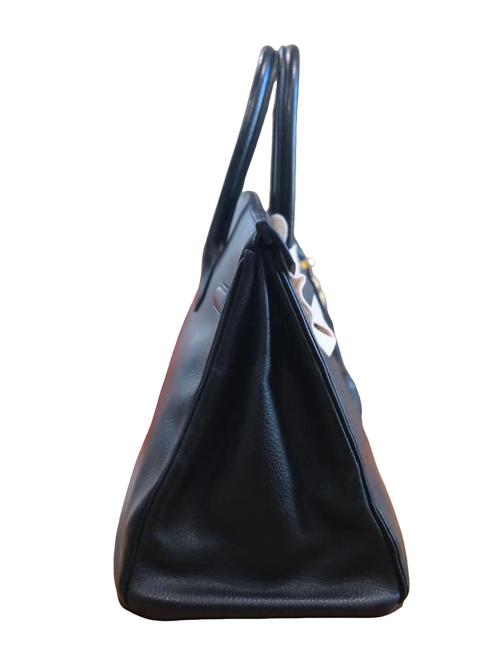 Thumbnail: HERMES BIRKIN 35 NOIR GOLD HARDWARE ARDENNES □C